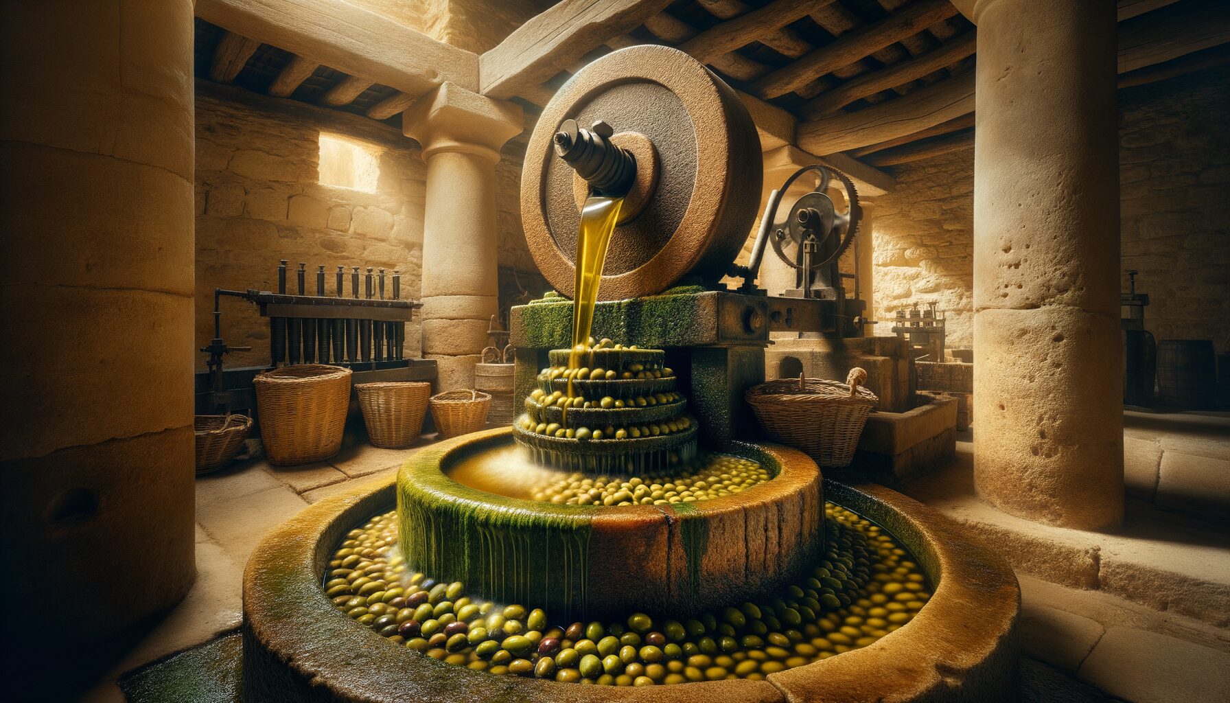 Olivenöl Herstellung